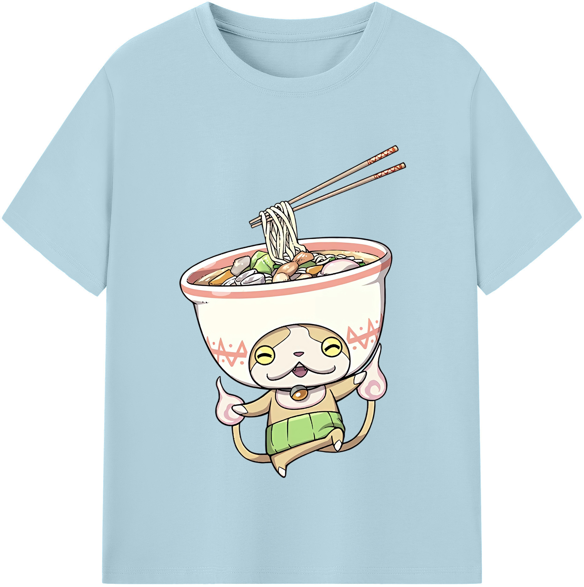 （画像用） 妖怪ウォッチ Yo-kai Watch 綿100％半袖Tシャツ（フロントプリント）